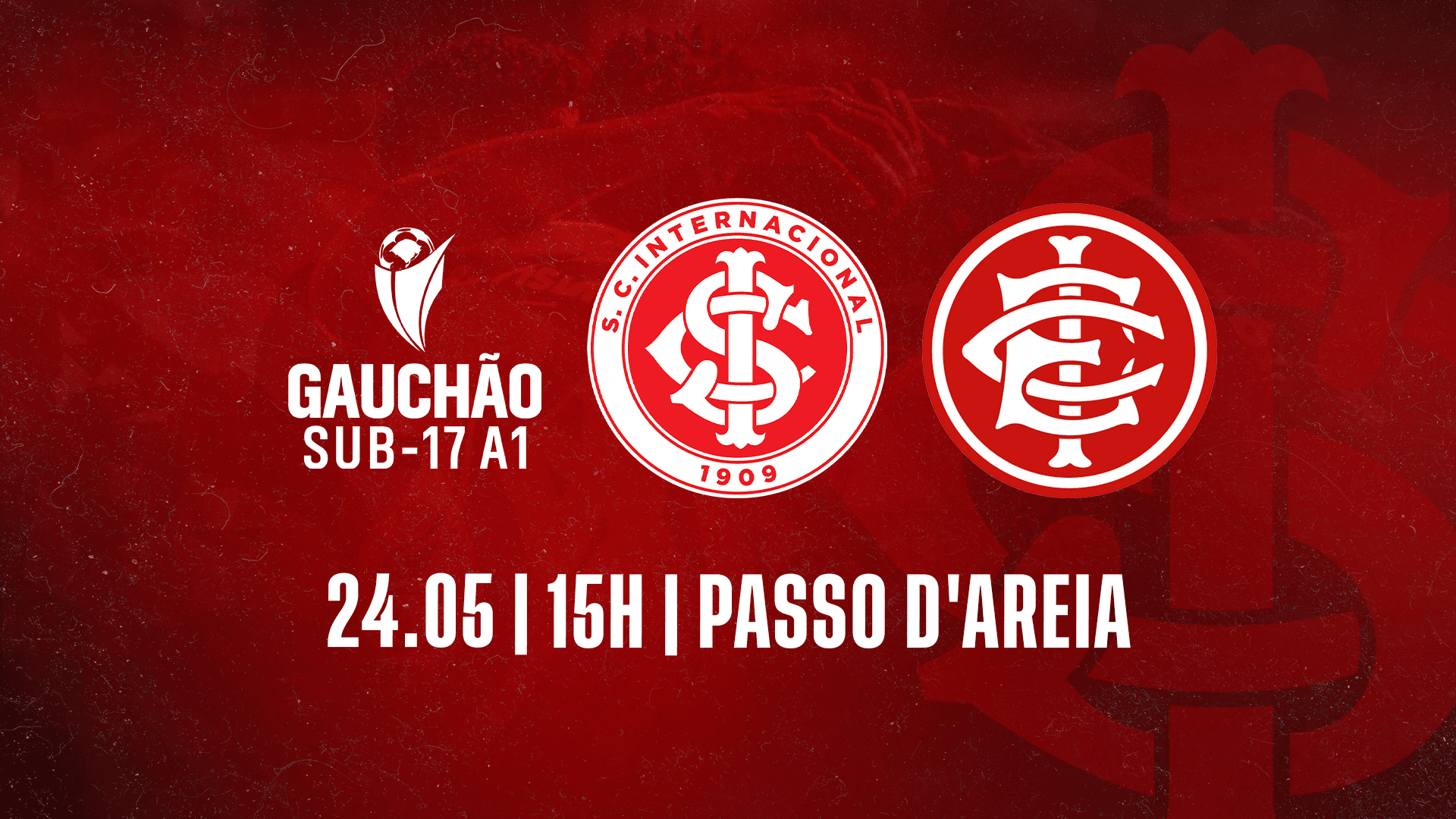 Serviço de jogo: Internacional x Inter SM | Campeonato Gaúcho Sub-17 2025
