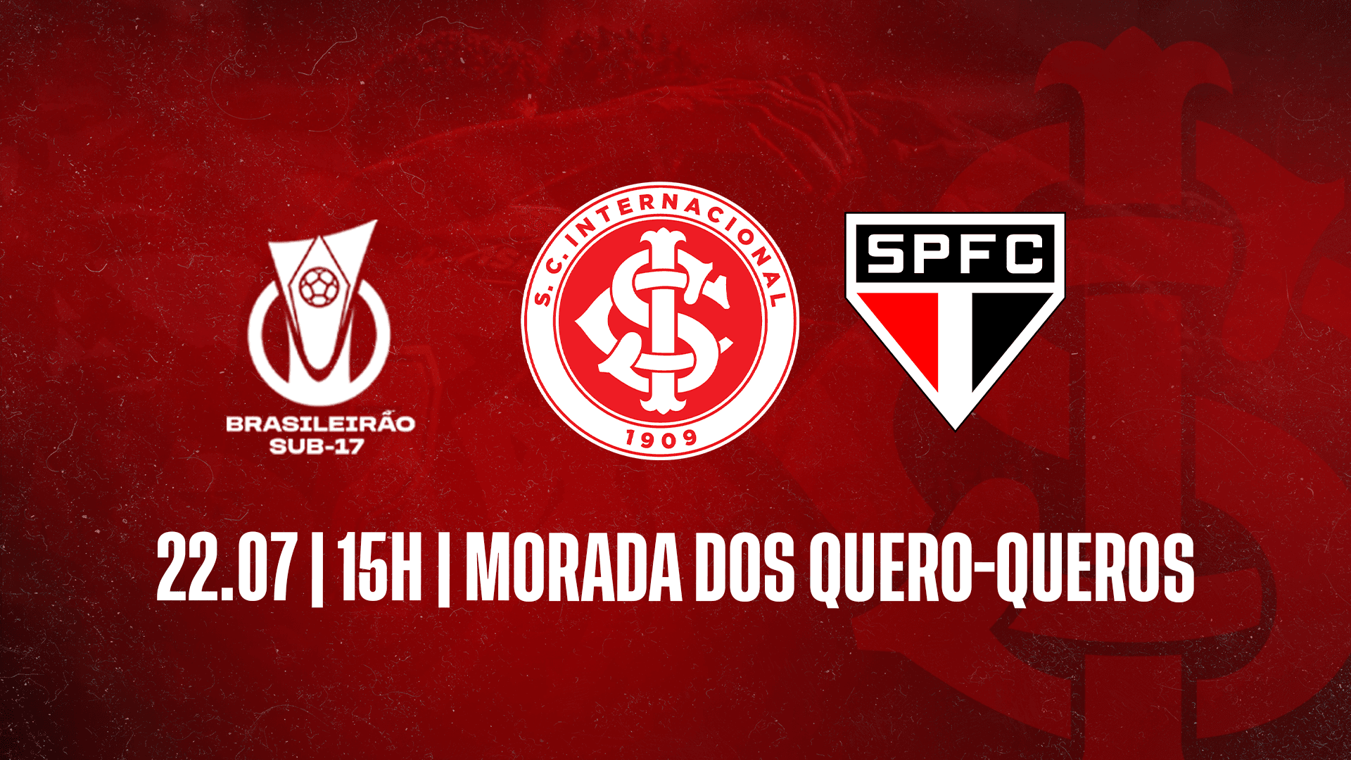 Serviço de Jogo: Internacional x São Paulo | Campeonato Brasileiro Sub-17 2025
