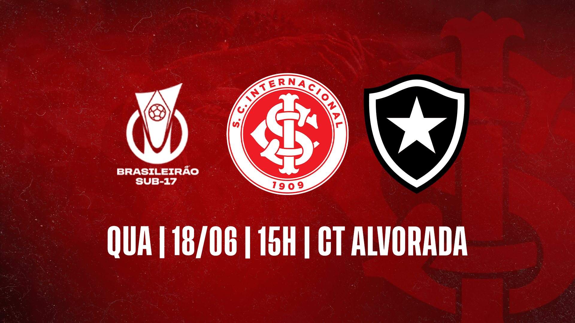 Serviço de Jogo: Internacional x Botafogo | Campeonato Brasileiro Sub-17 2025