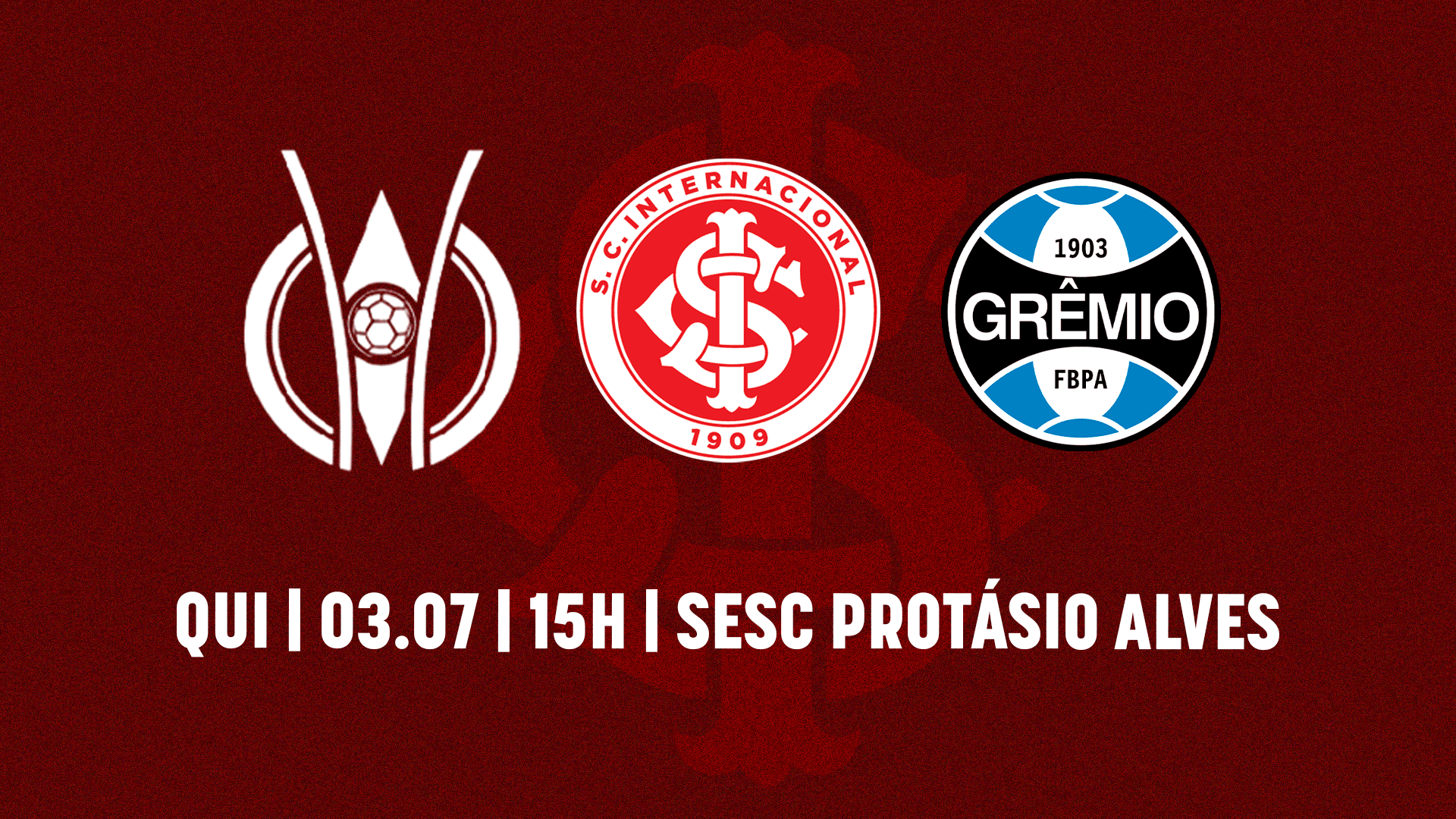 Serviço de Jogo: Internacional x Grêmio | Campeonato Brasileiro Feminino Sub-20 2025