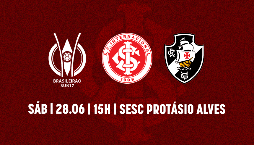 Serviço de jogo: Internacional x Vasco da Gama | Campeonato Brasileiro Feminino Sub-17 2025