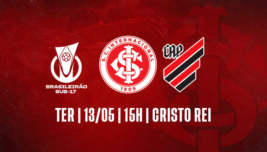 Serviço de jogo: Internacional x Athletico-PR | Campeonato Brasileiro Sub-17 2025