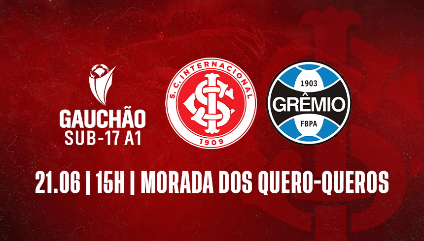 Serviço de jogo: Internacional x Grêmio | Campeonato Gaúcho Sub-17 2025