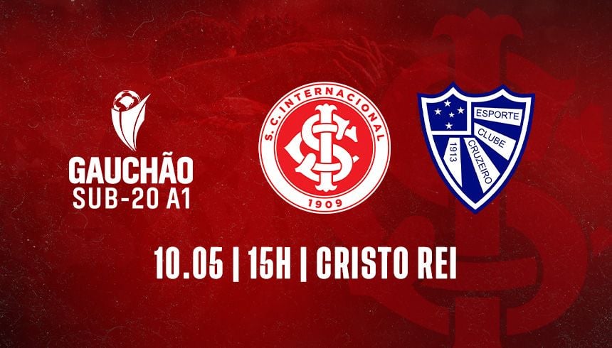 Serviço de jogo: Internacional x Cruzeiro-RS | Campeonato Gaúcho Sub-20 2025