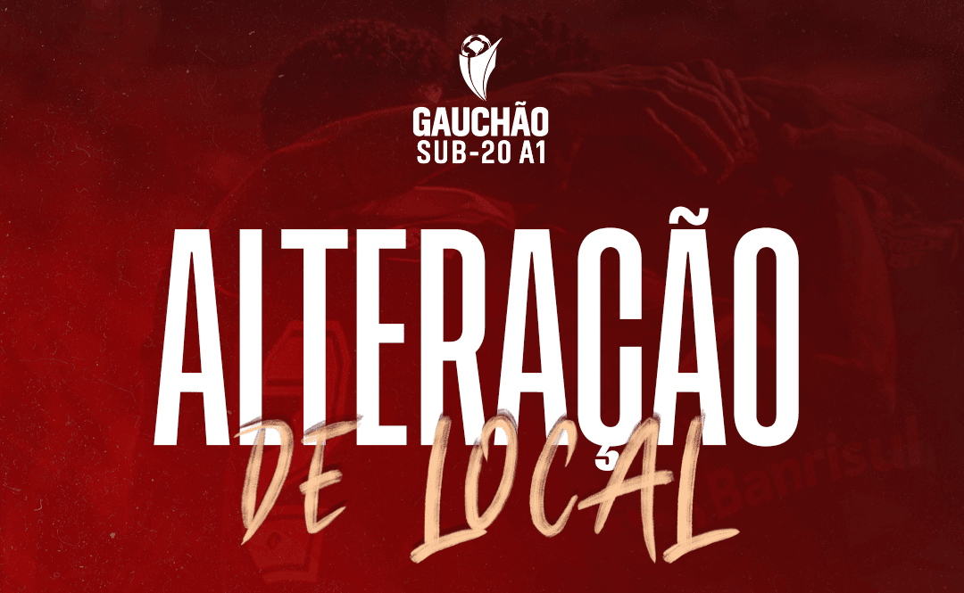 Mudança de local: Semifinal do Gauchão Sub-20 será disputado no Passo D’Areia