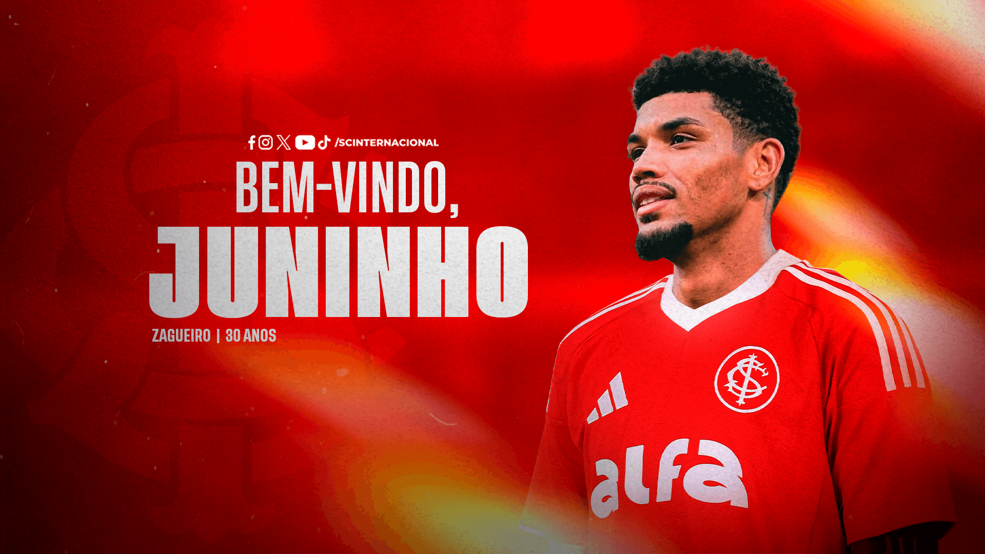 Juninho é o novo reforço do Clube do Povo