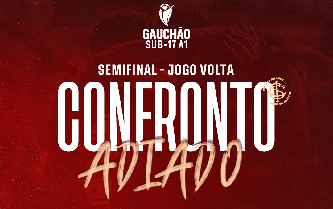 Gre-Nal Sub-17 é adiado por conta das condições climáticas