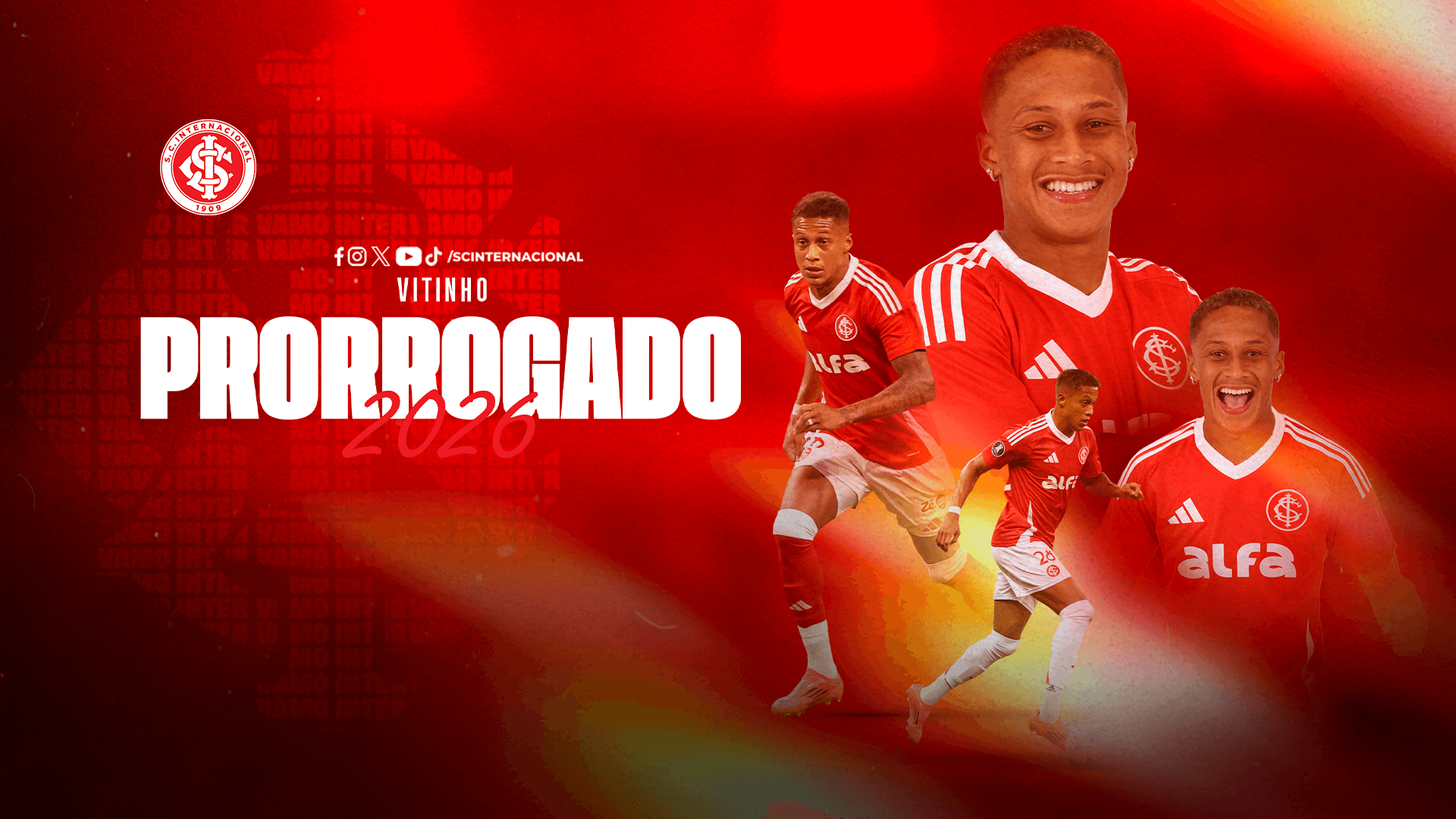 Colorado prorroga contrato com Vitinho