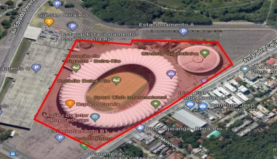 Orientações e lista de credenciados para Inter x Bahia