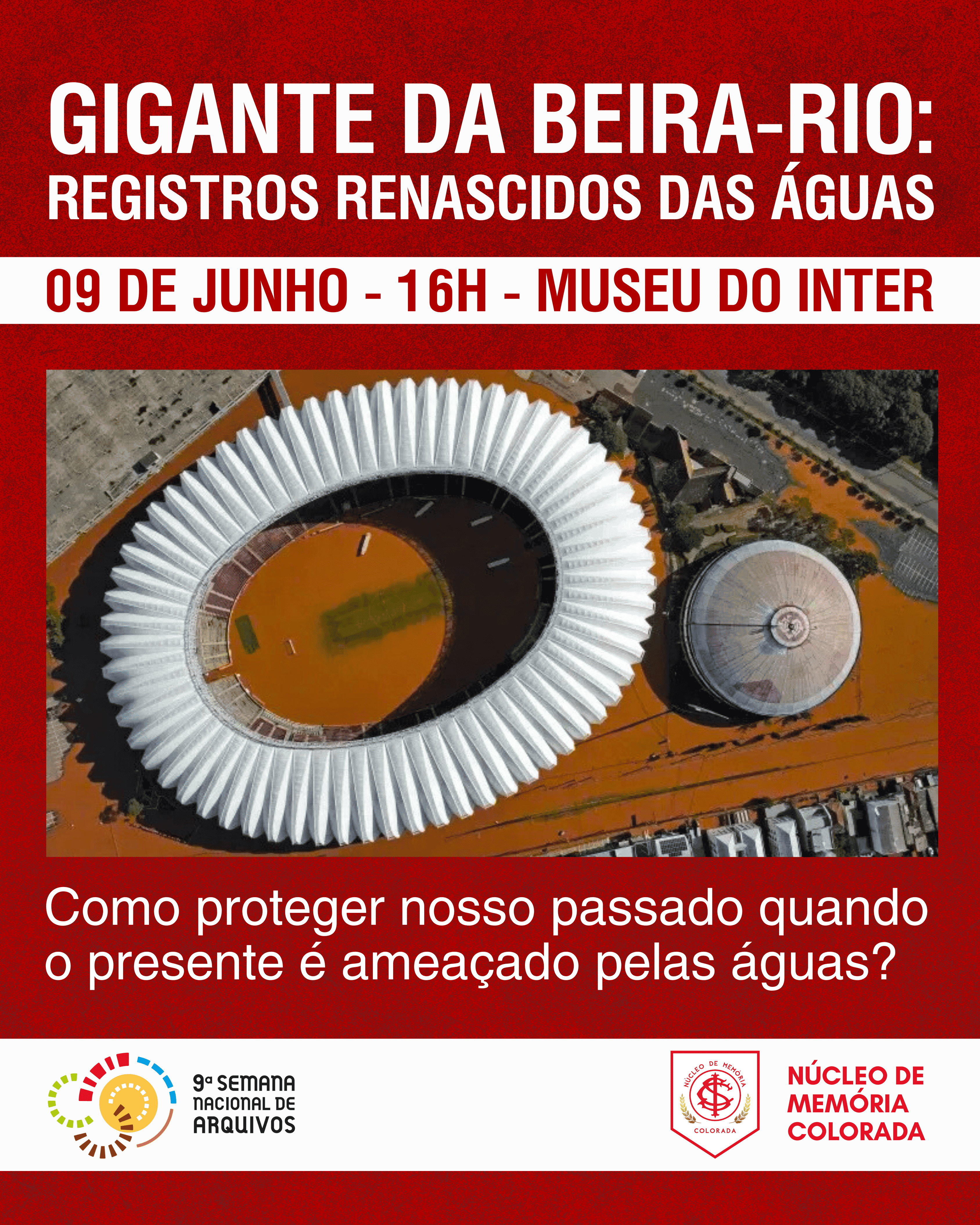Núcleo de Memória do Inter promove roda de conversa em alusão à 9ª Semana Nacional de Arquivos