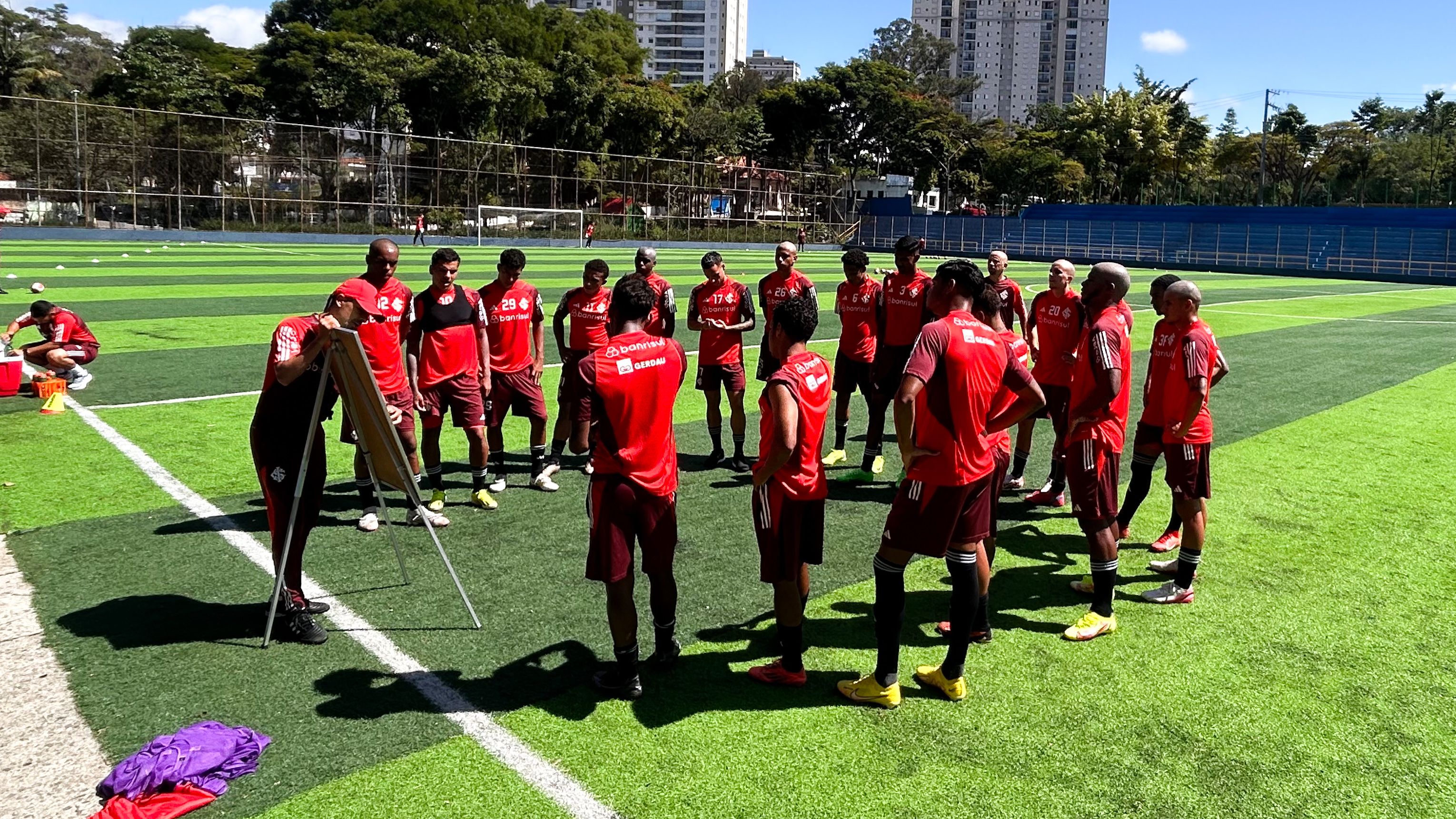 Inter realiza último treino antes da estreia na Copa São Paulo