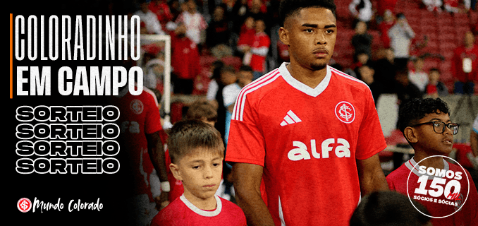 Cinco sócios(as) coloradinhos(as) serão sorteados(as) para entrar em campo contra o Fluminense