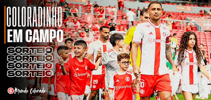 Cinco sócios(as) coloradinhos(as) serão sorteados(as) para entrar em campo no jogo contra o Avenida