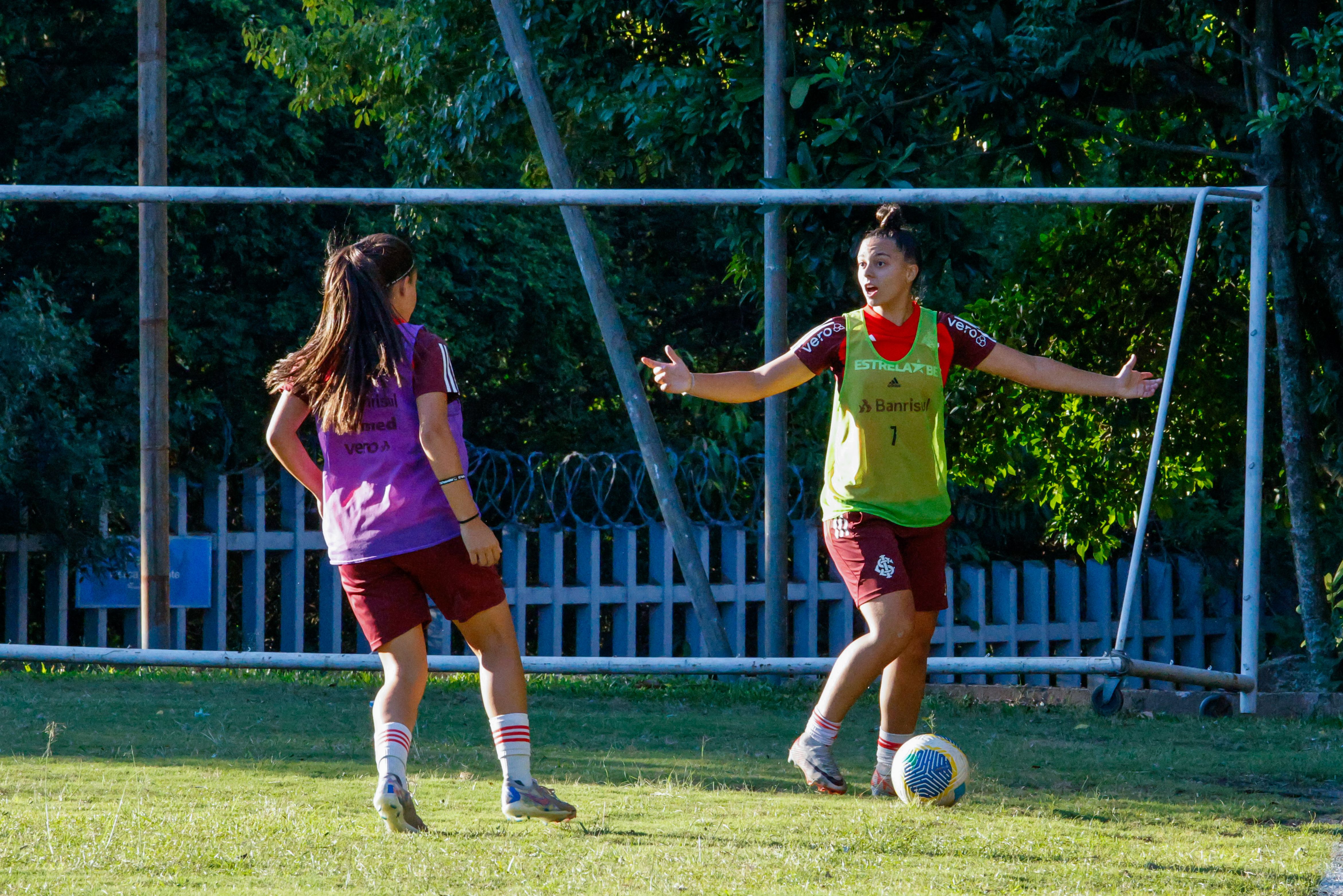 Gurias Coloradas finalizam preparação para o Gre-Nal pelo Brasileirão Feminino Sub-20