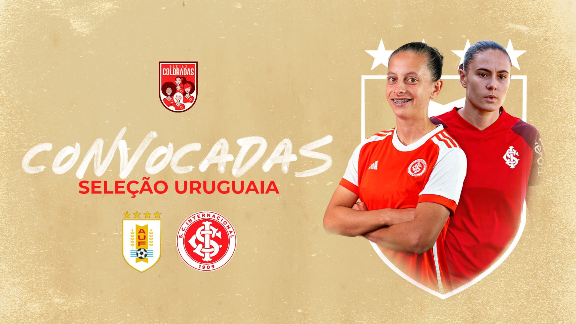 Belén e Fefa são convocadas para a Seleção Uruguaia