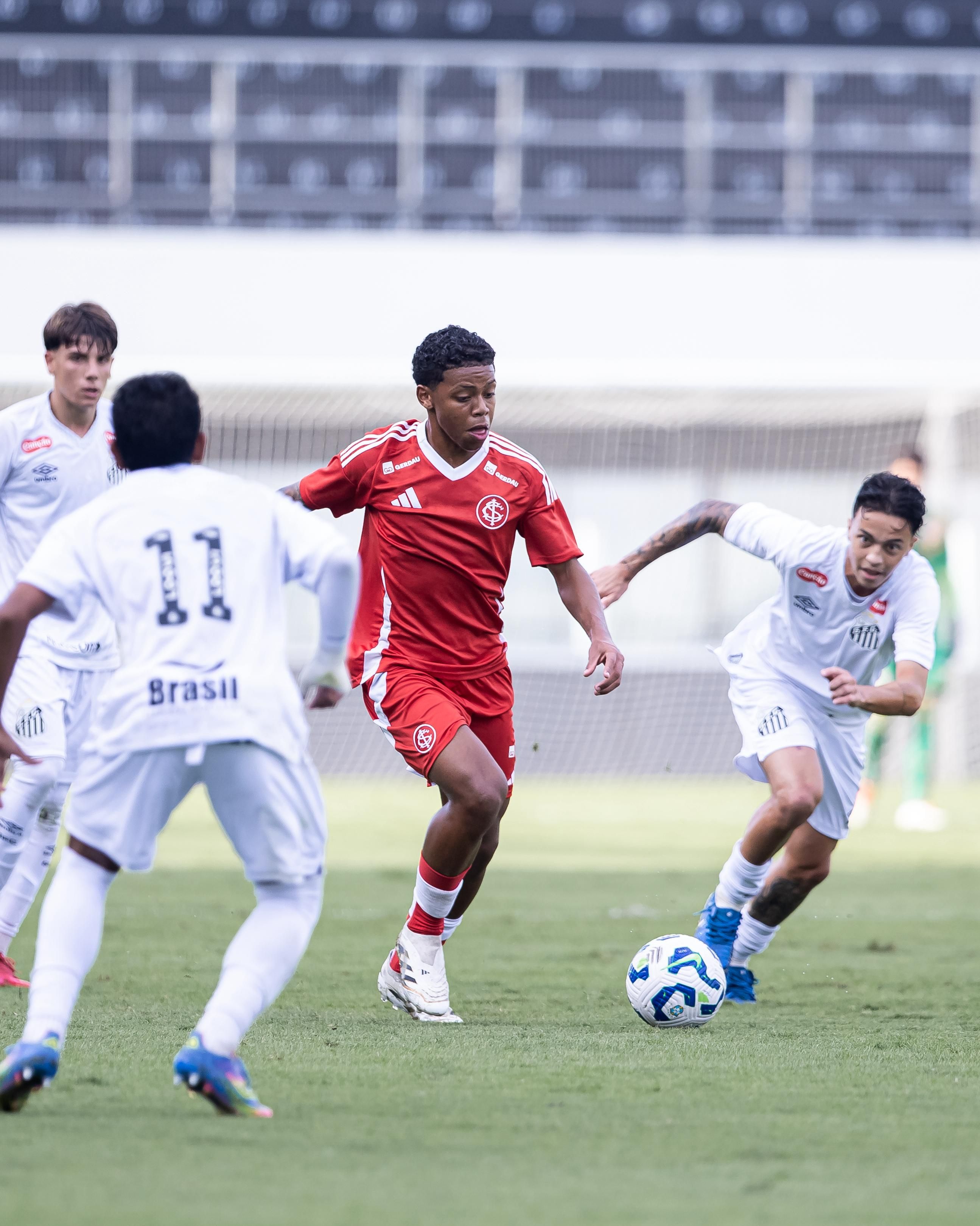 Inter é superado pelo Santos fora de casa pelo Brasileiro Sub-17